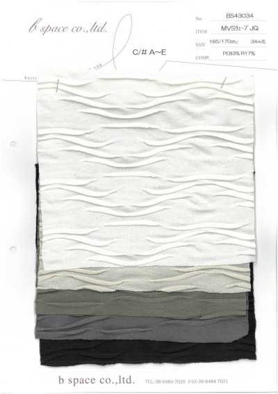 BS43034 Jacquard ondulato MVS