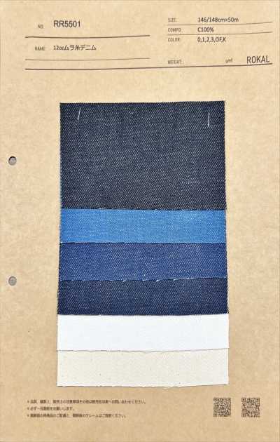 RR5501 Denim da 12 oz con filato irregolare