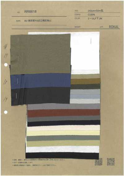 RR6618 80/- Twill ad alta densità Omi sbiancato rotolo Cc