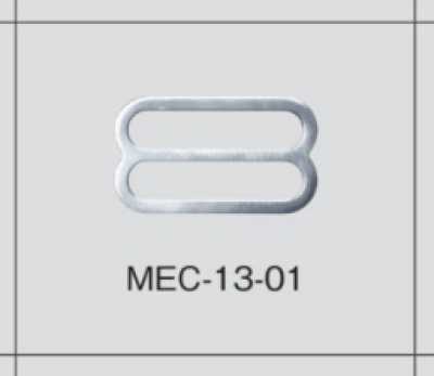 MEC-13-01 Regolatore per spalline reggiseno per tessuti leggeri 13 mm