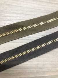 3-G-CO-OR Cerniera Vintage WALDES , Rame Rosso, Taglia 3, Nastro Di Cotone, Aperta Asahi Fastener Foto secondaria