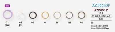 AZP6540F Accessori per cinghia in ottone