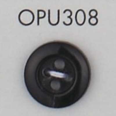 OPU308 Resina poliestere stile tartaruga a 4 fori