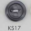KS17 Bottone in resina di poliestere a 4 fori con bordo