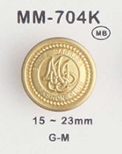 MM704K Bottone in metallo