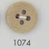 1074 Bottone in resina poliestere a 4 fori