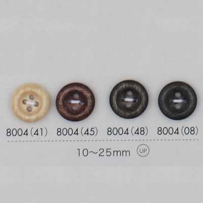 8004 Bottone in resina poliestere a 4 fori