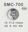 SMC-700 Bottone piccolo in ABS, 4 fori