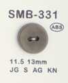 SMB-331 Bottone piccolo in ABS, a 2 fori