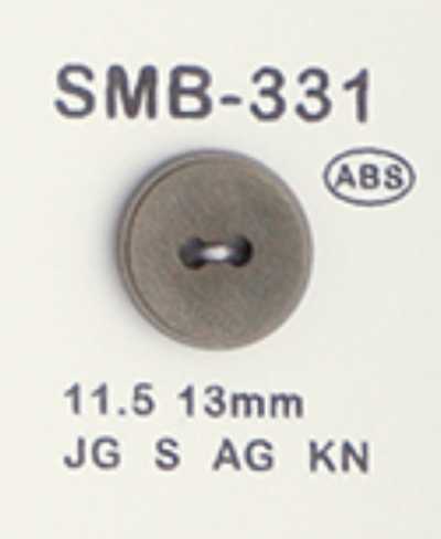 SMB-331 Bottone piccolo in ABS, a 2 fori