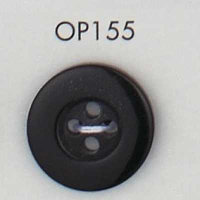 OP155 Bottone in resina poliestere a 4 fori