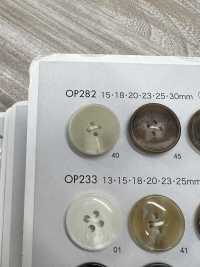 OP282 Bottone A 4 Fori In Resina Poliestere Stile Buffalo[Pulsante] DAIYA BUTTON(DAIYA BUTTON) Sottofoto