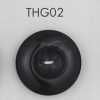 THG02 Bottone a due fori in resina poliestere