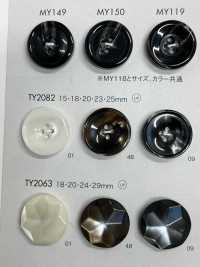 TY2082 Bottone A 4 Fori Con Bordo In Resina Di Poliestere[Pulsante] DAIYA BUTTON(DAIYA BUTTON) Sottofoto