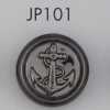 JP101 Bottone placcato in resina ABS