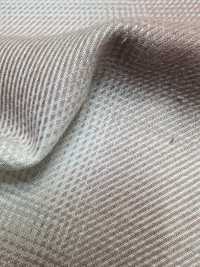 KYC330-W-D/1 Filato Organico Tinto A Quadri Fuzzy[Tessile / Tessuto] Uni Textile(Komon Studio) Sottofoto