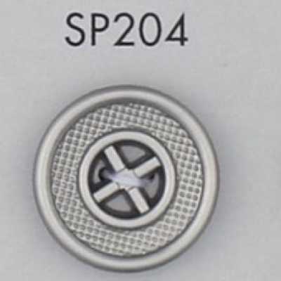SP204 Bottone placcato in resina ABS