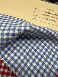 ST-1 Elasticizzato Gingham[Tessile / Tessuto] ARINOBE CO., LTD. Sottofoto