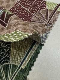 83064 SEVENBERRY® Loomstate Motivo A Ventaglio A Scacchiera Four Seasons[Tessile / Tessuto] VANCET Sottofoto