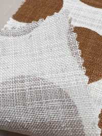 88194 Tessuto Slub Tipo Lino SEVENBERRY® A Pois, Righe E Quadri[Tessile / Tessuto] VANCET Sottofoto