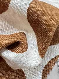 88194 Tessuto Slub Tipo Lino SEVENBERRY® A Pois, Righe E Quadri[Tessile / Tessuto] VANCET Sottofoto