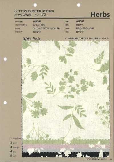 SEVENBERRY® Oxford a larghezza ampia Erbe