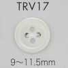 TRV17 Bottone in madreperla a 4 fori con bordo