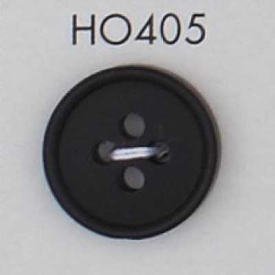 HO405 Bottone a 4 fori in materiale naturale, corno di bufalo autentico