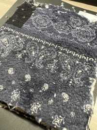 FLEECE-PT-2 Stampa Patchwork Paisley In Pile Classico[Tessile / Tessuto] HOKKOH Sottofoto