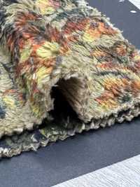 FLEECE-PT-3 Stampa Botanica Classica In Pile[Tessile / Tessuto] HOKKOH Sottofoto