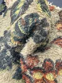 FLEECE-PT-3 Stampa Botanica Classica In Pile[Tessile / Tessuto] HOKKOH Sottofoto