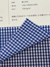 53005 CM50 Thread Broadcloth Gingham (Larghezza Ampia)[Tessile / Tessuto] VANCET Sottofoto