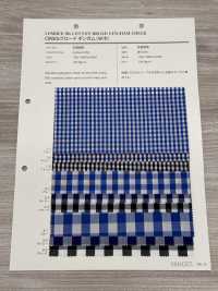 53005 CM50 Thread Broadcloth Gingham (Larghezza Ampia)[Tessile / Tessuto] VANCET Sottofoto