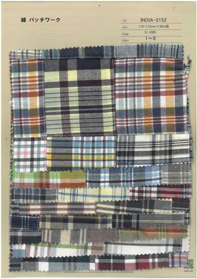 INDIA-2152 Cotone patchwork