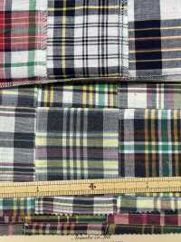 INDIA-2151 Patchwork Di Cotone[Tessile / Tessuto] ARINOBE CO., LTD. Sottofoto