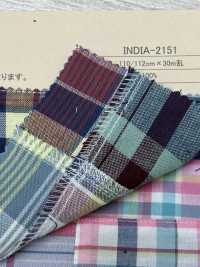 INDIA-2151 Patchwork Di Cotone[Tessile / Tessuto] ARINOBE CO., LTD. Sottofoto