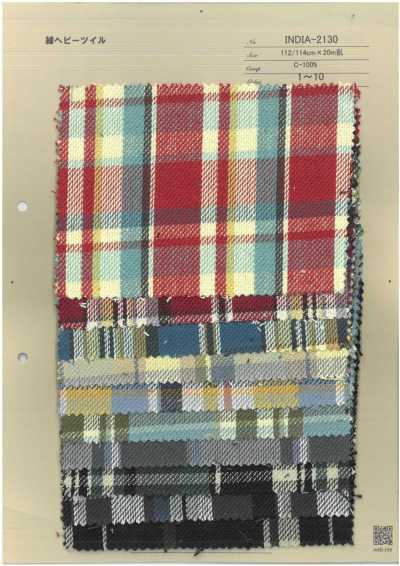 INDIA-2130 Twill pesante in cotone