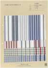 A-8095 Righe e quadri in 100% cotone