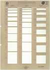 6025-SAMPLE 6025-6045 Cartoncino campione nastro in poliestere riciclato