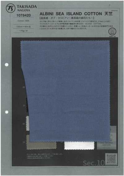 1078420 ALBINI Cotone Sea Island Jersey