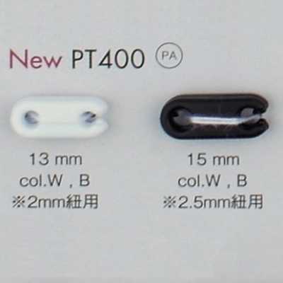 PT400 Fermacordino a 2 fori in resina di nylon