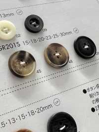 GR201S Bottone In Resina PET Riciclata Al 25% Certificata GRS Con Bordo, 4 Fori[Pulsante] DAIYA BUTTON(DAIYA BUTTON) Sottofoto
