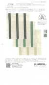 35506 Tessuto arioso in cotone/lino a righe dobby con finitura lavata artigianale