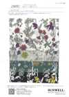 28093 Lawn con stampa floreale 60s