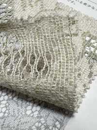 KKF8725-W-D1 Pizzo Jacquard Mélange In Poliestere Di Ampia Larghezza[Tessile / Tessuto] Uni Textile(Komon Studio) Sottofoto