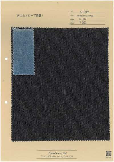 A-1626 Denim (tinto a corda)