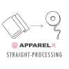STRAIGHT-PROCESSING Taglio dritto (larghezza tessuto 135 cm o meno)