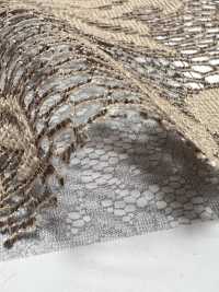KKF8725-W-D3 Pizzo Jacquard Mélange In Poliestere Di Ampia Larghezza[Tessile / Tessuto] Uni Textile(Komon Studio) Sottofoto