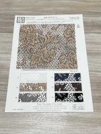KKF8725-W-D3 Pizzo Jacquard Mélange In Poliestere Di Ampia Larghezza[Tessile / Tessuto] Uni Textile(Komon Studio) Sottofoto