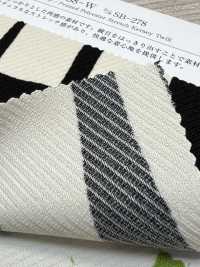 KKP5358-W-DSB-278 Stretch Kersey Stampa Monocolore Larga[Tessile / Tessuto] Uni Textile(Komon Studio) Sottofoto